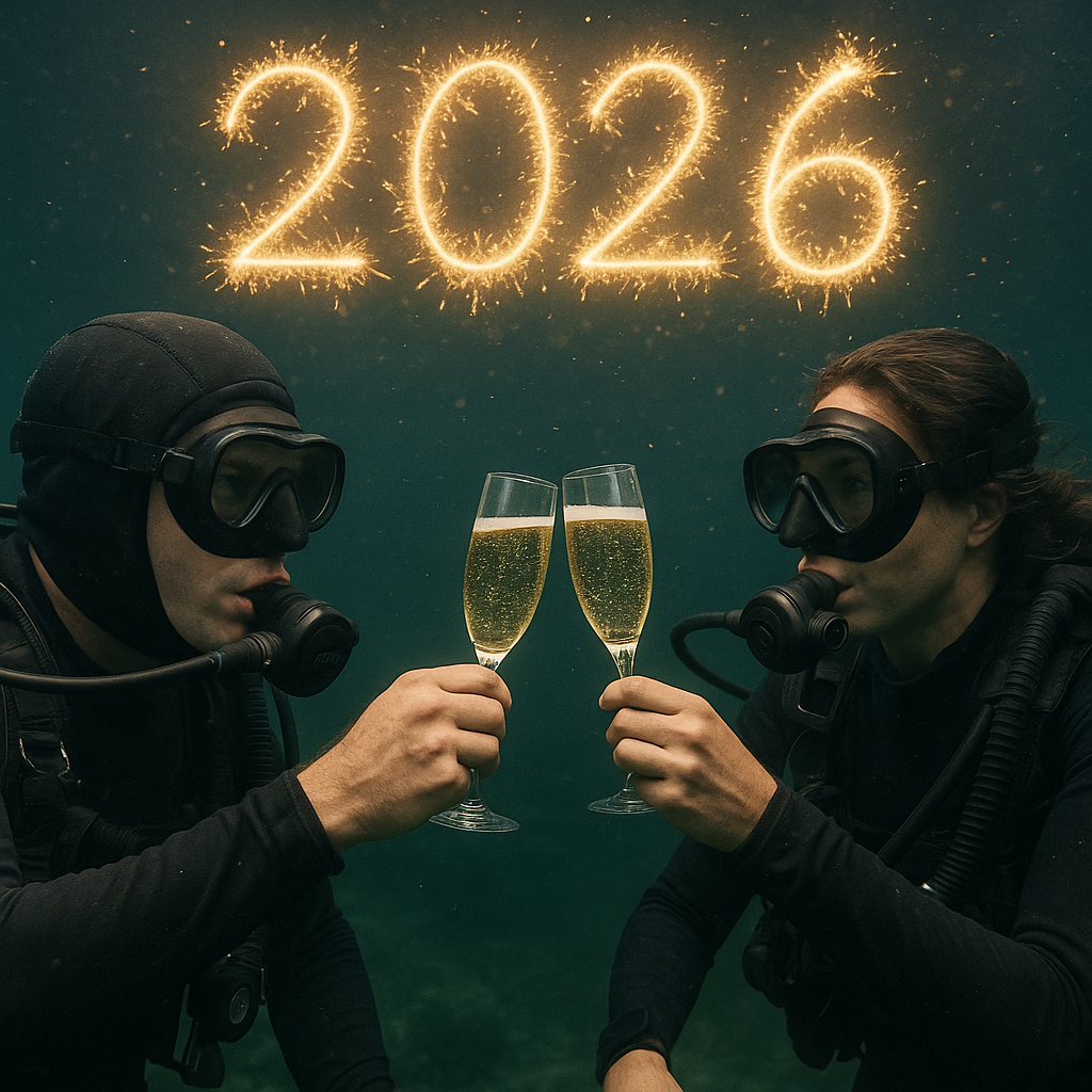 Duikteam Nieuwjaarsborrel – 3 januari 2026 🥂