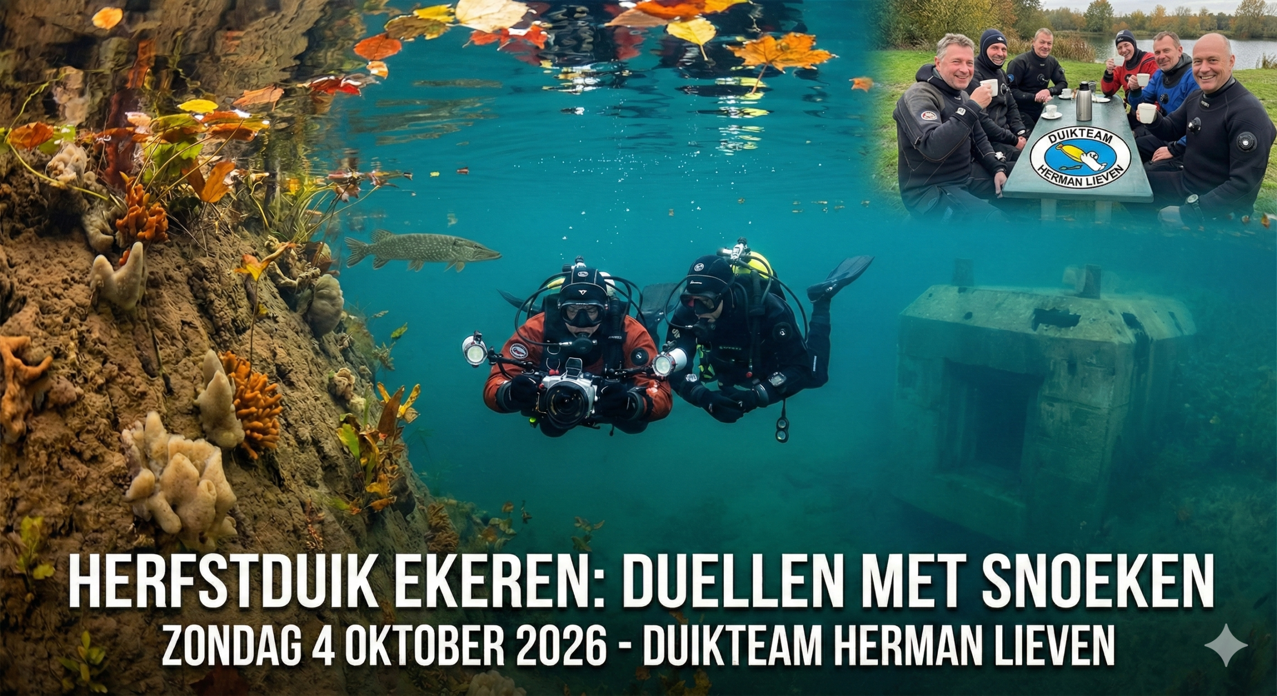 🇧🇪 Duiken in de Antwerpse Polder: De Put van Ekeren