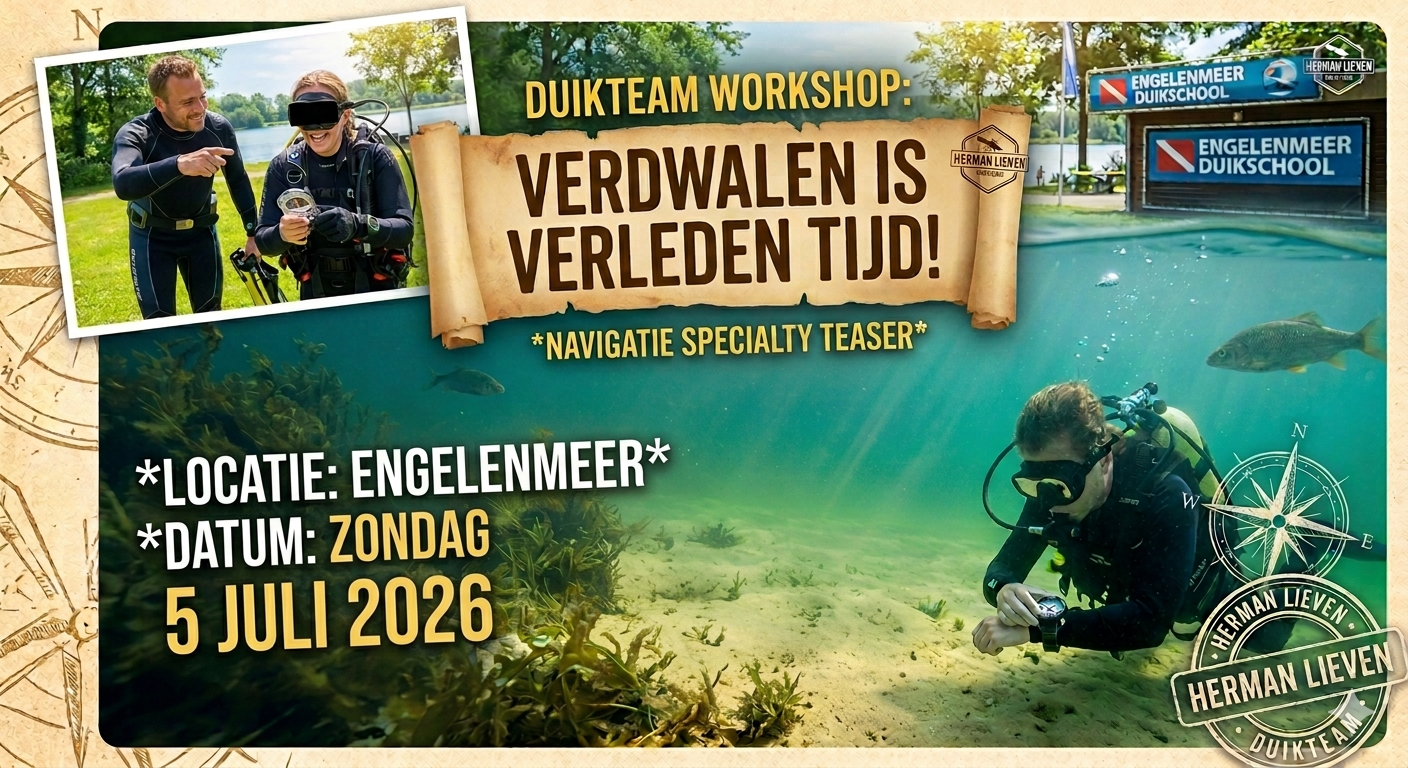 Duikteam Workshop: Verdwalen is Verleden Tijd! 🧭